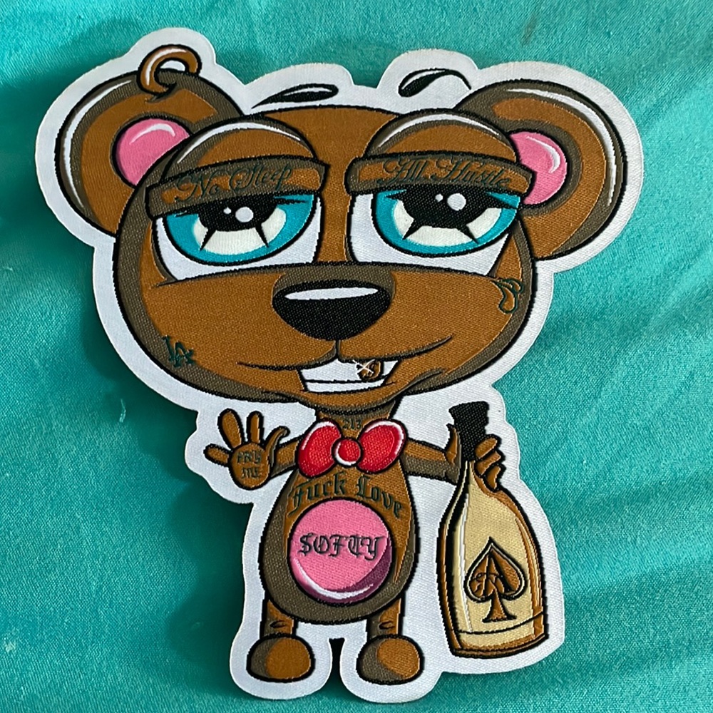 Sandone Teddy Patch w/ Sandone Logo paper bag
